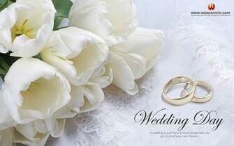 Romantic Wedding Day Wallpaper
