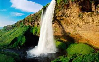 S Of The Waterfall Desktop Wallpaper Landscape
