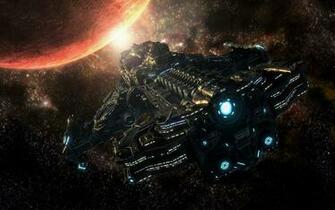 Spaceship Wallpaper
