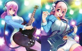 Super Sonico HD Anime Desktop Wallpaper
