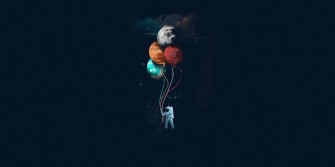 Minimalism Wallpaper Artwork Space Art Astronaut Simple