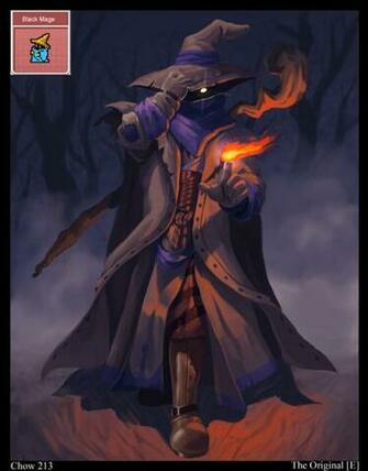 Warrior Of Light Black Mage For Super Smash Bros