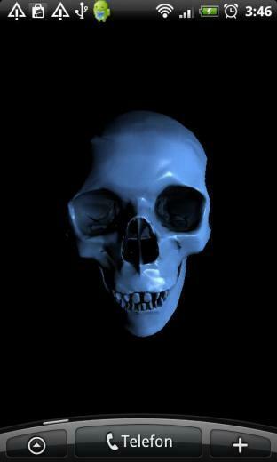 Skull 3d Wallpaper Screenshot