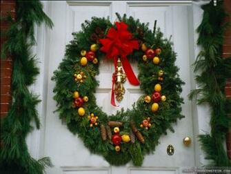 Christmas Wreath Wallpaper Crazy Frankenstein