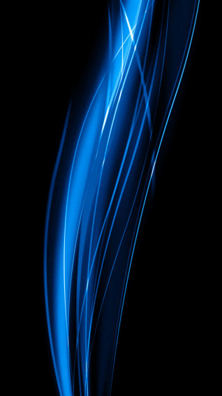 Black And Blue iPhone Wallpaper