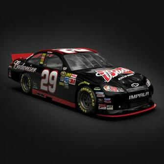 Nascar Car Kevin Harvick Chevrolet Impala 3d Model