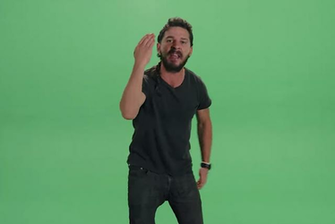 Just Do It Shia Labeouf Gets Intense And Motivational Kiss