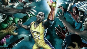 Marvel Nba Kobe Bryantmarvel Wallpaper HD