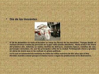 Dia De Los Santos Inocentes