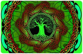 Celtic Tree Toshiba Laptop By Theeicefaerie