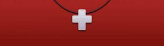 Neon Genesis Evangelion Red Wall Cross Ultra Or Dual High Definition