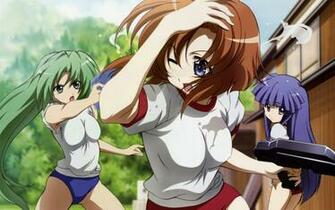 Muryou Anime Wallpaper Higurashi No Naku Koro Ni Mion Rena Rika