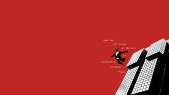 Red Quotes Wallpaper Plato