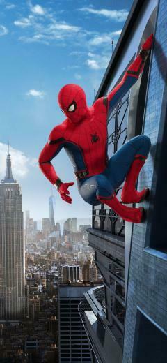 Spider Man Homecoming iPhone Wallpaper Top