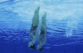 Synchronized Swimming Sports HD Wallpaper