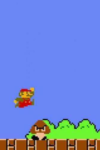 Wallpaper Mario Bros Super iPhone Ready This