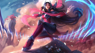 Irelia The Defiant Blade Rework Classic Splash Art HD