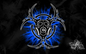 Gas Biohazard In Blue By Kia Sann