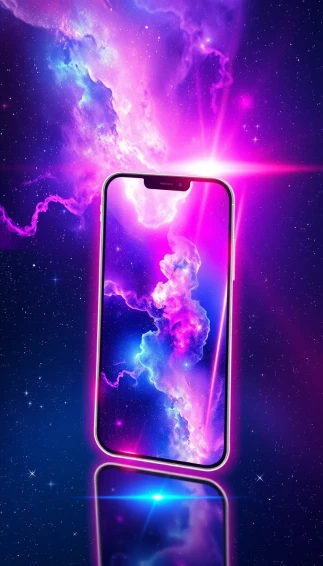 3d Space Phone Wallpaper