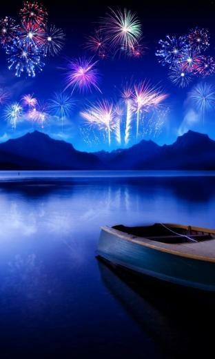 Fireworks HD Live Wallpaper For Android