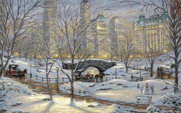 New York Snow Wallpaper Grasscloth