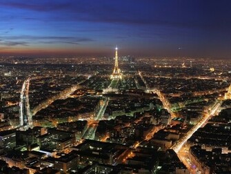 Paris At Night Wallpaper