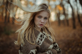 Blonde Woman Wallpaper