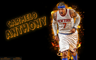 Carmelo Anthony Halloween Wallpaper By Hecziaa Customization