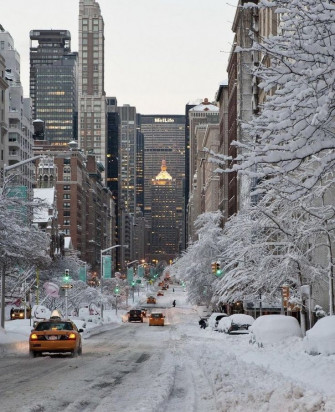 L Art On X Winter Scenery New York Christmas In
