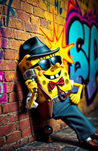 Gangster Spongebob Wallpaper