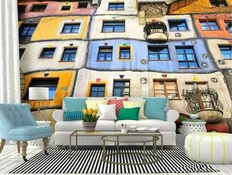 Amazon Colourful Facade Of The Hundertwasser House