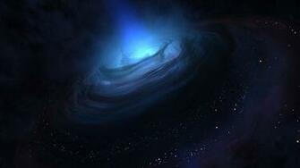 Space Galaxy Blue Dark Tree Pics About