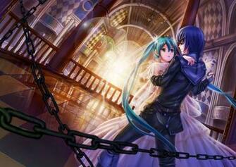 Vocaloid Blue Eyes Hair Cantarella Chain Crazypen Hatsune