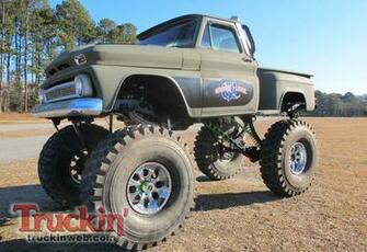 Blooddrag Custom Truck Show Lifted Classic Chevy