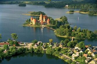 Beautiful Eastern Europe Trakai Castle Lithuania
