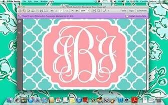 Monogram iPhone Wallpaper Monograms Everywhere