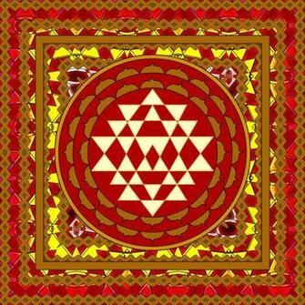 Sri Yantra Flower