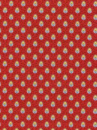 Pierre Deux French Country Petite Red Wallpaper My Friend Thinks This