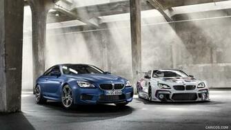Bmw M6 Gt3 And Coupe Front HD Wallpaper