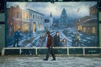 Christmas Cottage Image Jared As Young Thomas Kinkade Wallpaper