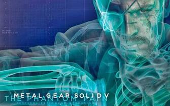 Solid V The Phantom Pain Big Boss Naked Snake Video Game Wallpaper