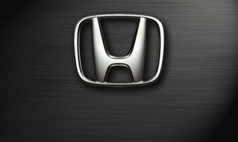 Honda Logo Black Background