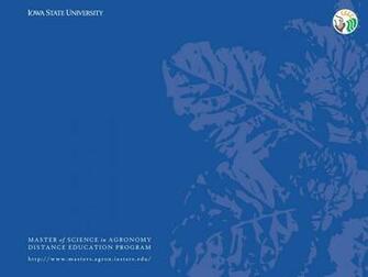 Distance Programs In Agronomy Iowa State University Wallpaper