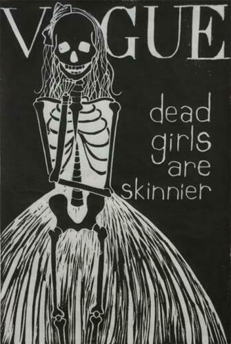 Skeleton Girl On