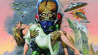 Mars Attacks Computer Wallpaper Desktop Background