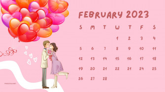 February Calendar Desktop Wallpaper Net