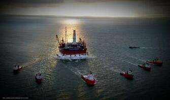 Wallpaper Sea Ocean Oil Platform Desktop In