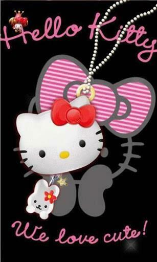 Bigger Hello Kitty Live Wallpaper For Android Screenshot