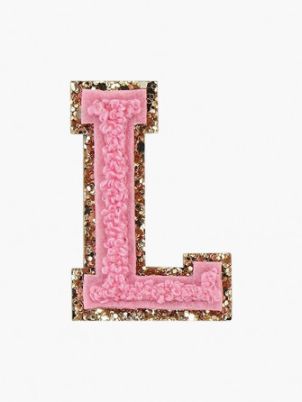 Preppy Pink Varsity Letter L Sticker By Ktp100 Stickers