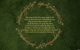 Lord Of The Rings Ring Quotes